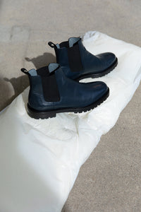 Chelsea Boot M Navy Blue - Act Series